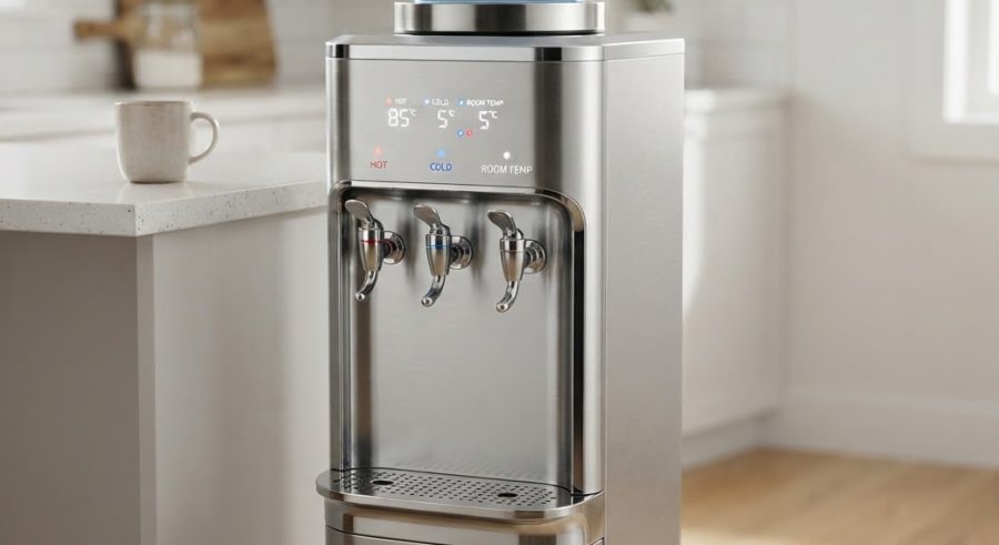 Steel Water Dispenser — alternate view